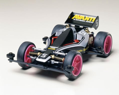 Tamiya 1/32 JR Avante Black Special Edition Type 2 Chassis Mini 4WD Kit