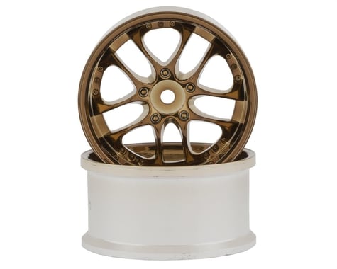 Topline SSR Agle Minerva 5-Split Spoke Drift Wheels (Bronze) (2) (Deep Face 8mm Offset)