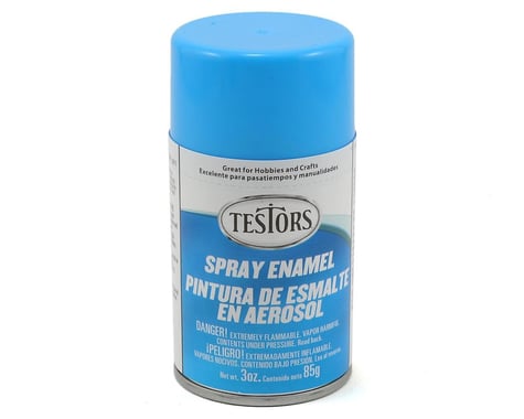 Testors Light Blue Enamel Spray Paint (3oz)