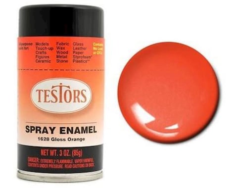 Testors Spray 3 oz Competition Orange