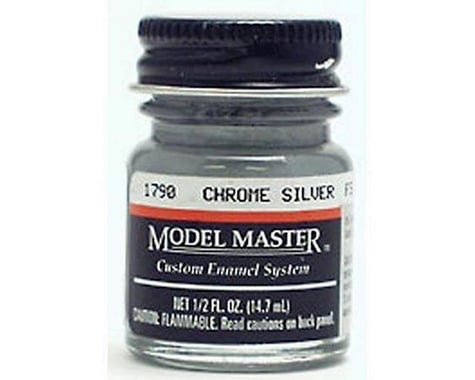Testors MM FS17178 1/2oz Chrome Silver