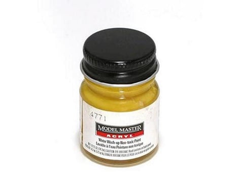 Testors Acryl Semi-Gloss 1/2oz Yellow