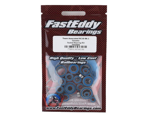 FastEddy Team Associated RC10 B6.1 Ceramic Sealed Bearing Kit