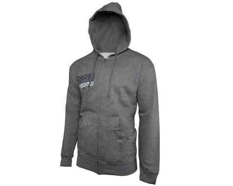 Tekno RC Grey "Stacked" Zippered Hoodie (2XL)