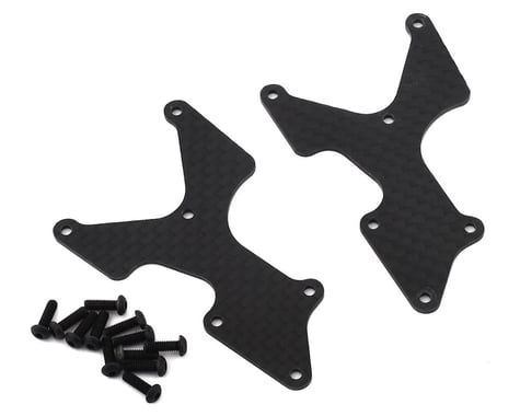 Team Losi Racing 8IGHT-X Rear Arm Inserts (Carbon)
