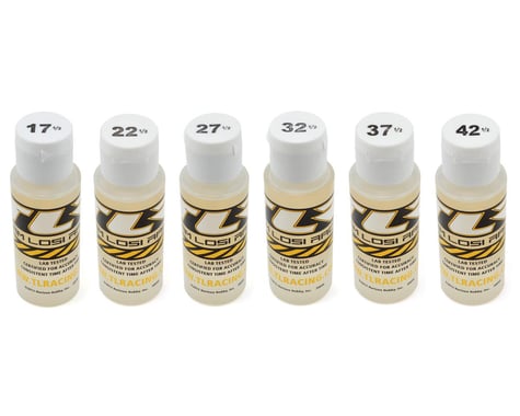 Team Losi Racing Silicone Shock Oil Six Pack (2oz)
