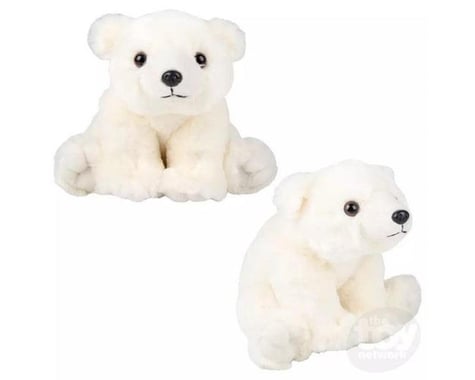 The Toy Network 8In Animal Den Polar Bear Plush