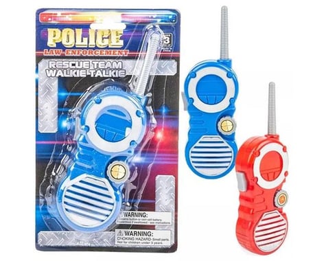The Toy Network 7IN RESCUE TEAM WALKIE TALKIE TOY