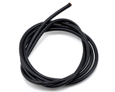 TQ Wire Silicone Wire (Black) (3') (13AWG)