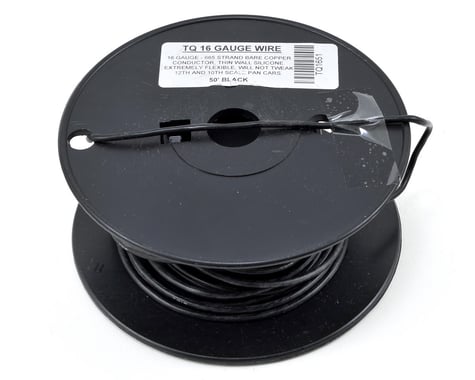 TQ Wire Silicon Wire (Black) (50') (16AWG)