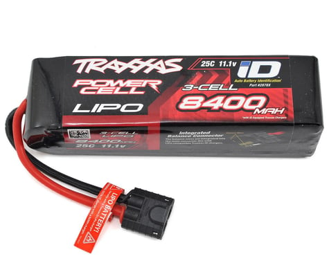 Traxxas 3S "Power Cell" 25C LiPo Battery w/iD Traxxas Connector (11.1V/8400mAh)