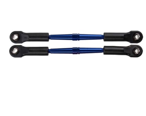 Traxxas 59mm Aluminum Turnbuckle Toe Link (Blue) (2)