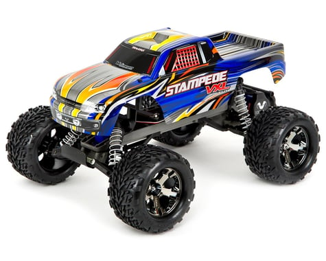Traxxas Stampede VXL 1/10 RTR 2WD Monster Truck (Blue)