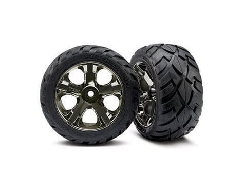 Traxxas Anaconda Nitro Front Tires (2) (Black Chrome) (Standard)