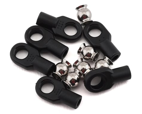 Traxxas Rod ends, small, with hollow balls (6) (for Revo steering linkage)