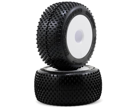 Traxxas Response Pro Pre-Mounted 3.8" Tires w/17mm Dish Wheel (2) (White)