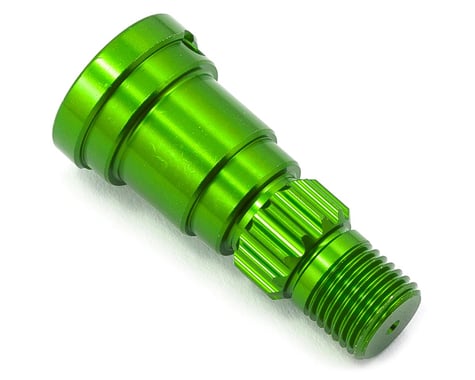 Traxxas X-Maxx/XRT Aluminum Stub Axle (Green) (use with TRA7750X)