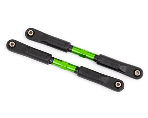 Traxxas Sledge Aluminum Front Camber Link Tubes (Green) (2)