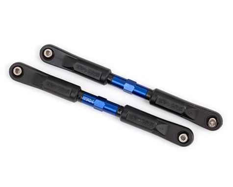 Traxxas Sledge Aluminum Front Camber Link Tubes (Blue) (2)
