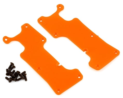 Traxxas Sledge Rear Suspension Arm Covers (Orange) (2)