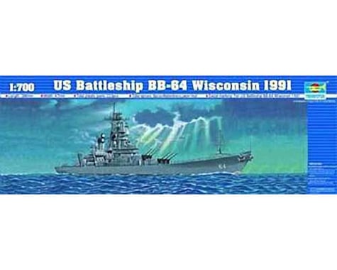 Trumpeter Scale Models 05706 1/700 U.S.S. Wisconsin BB64