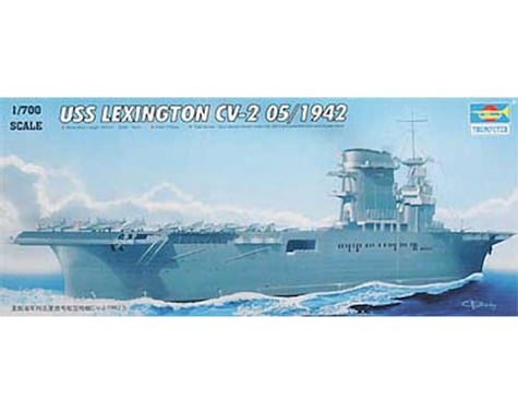 Trumpeter Scale Models 05716 1/700 '42 USS Lexington CV-2 Carrier