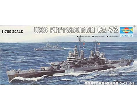 Trumpeter Scale Models 05726 1/700 '44 USS Pittsburgh CA-72 Cruiser