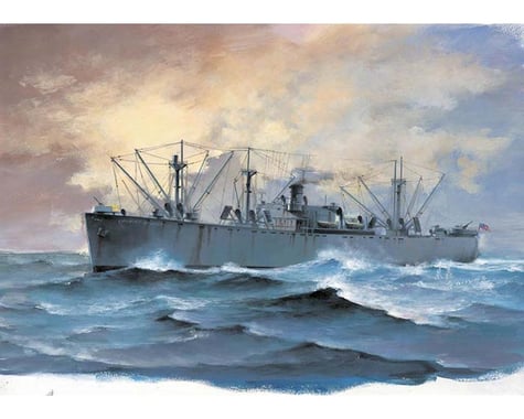Trumpeter Scale Models 05755 1/700 SS Jeremiah O'Brien Liberty Ship