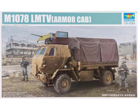 Trumpeter Scale Models 1009 1/35 M1078 LMTV Cargo Truck w/Armored Cab