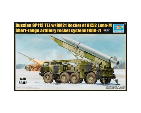 Trumpeter Scale Models 1/35 Russian 9P113 TEL Launcher w/9M21 Rocket