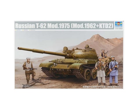 Trumpeter Scale Models 1/35 Russian T62 Mod 1975 (Mod 1962+KTD2) Tank