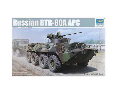 Trumpeter Scale Models 1595 1/35 Russian BTR-80A Armored Personnel Carrier