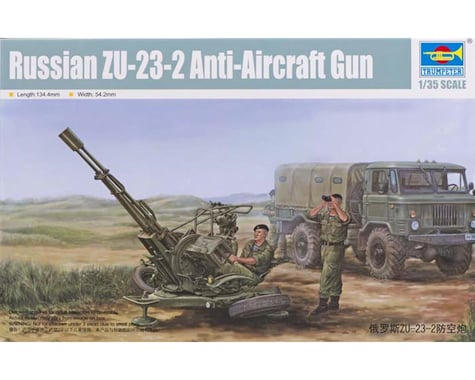 Trumpeter Scale Models 2348 1/35 Russian ZU-23-2 Anti-Aircraft Gun