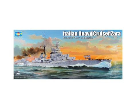 Trumpeter Scale Models 1/350 Italian Zara Heavy Cruiser