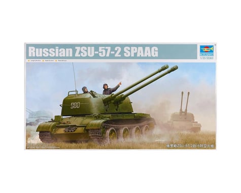 Trumpeter Scale Models 5559 1/35 Russian ZSU-57-2 SPAAG Self-Propelled Gun