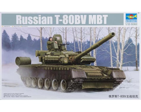 Trumpeter Scale Models 5566 1/35 Russian T-80BV Main Battle Tank