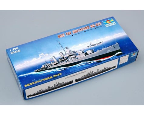 Trumpeter Scale Models 1/700 Uss The Sullivans Dd-537