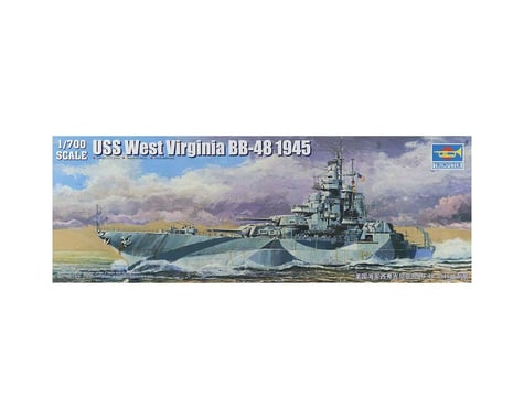 Trumpeter Scale Models 1/700 USS West Virginia BB-48 Battleship 1945