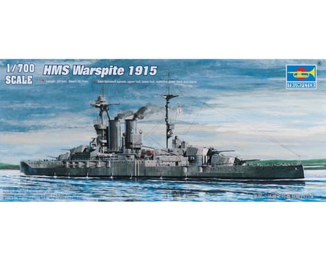 Trumpeter Scale Models 5780 1/700 HMS Warspite Battleship 1915