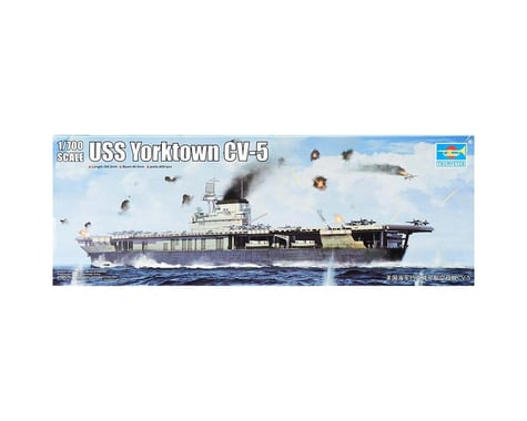 Trumpeter Scale Models 1/700 USS Yorktown CV5 Aircraft Carrier