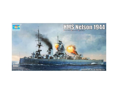 Trumpeter Scale Models 1/700 HMS Nelson British Battleship 1944 ...