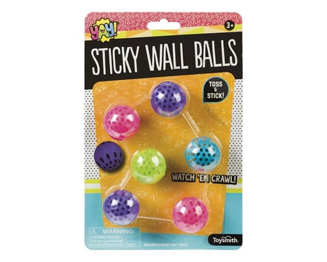Toysmith STICKY WALL BALLS