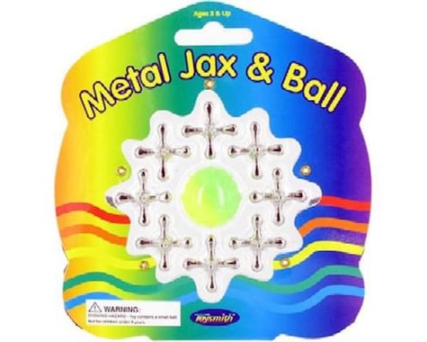 Toysmith Metal Jax & Ball Set
