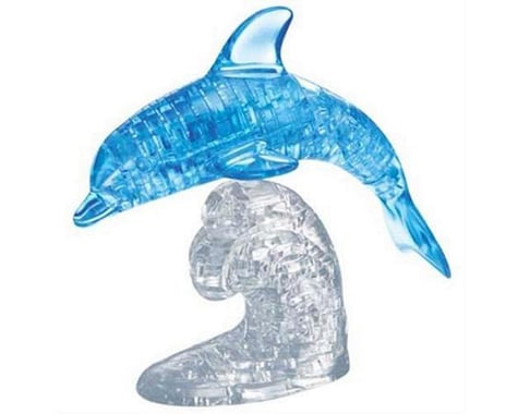 University Games Corp Bepuzzled 30963 3D Crystal Puzzle - Dolphin: 95 Pcs
