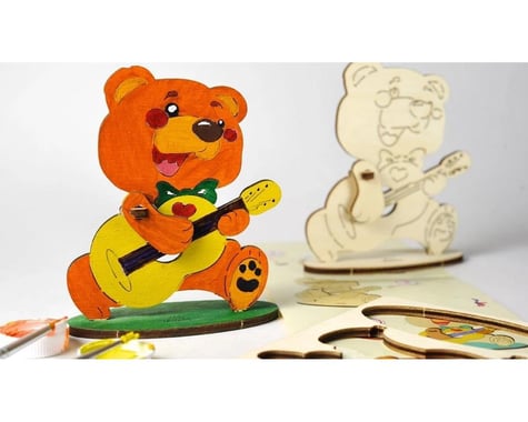 UGears Coloring Model Bear-Cub
