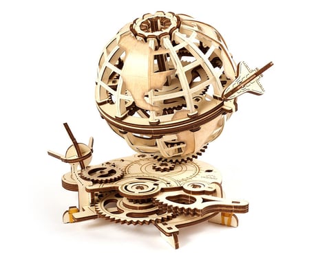 UGears Globus Wooden 3D Globe Model