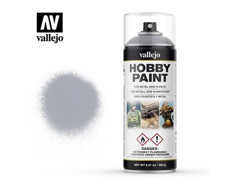 Vallejo Paints Fantasy Color Silver 400 Ml Spray Can