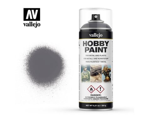 Vallejo Paints Fantasy Color Gunmetal 400 Ml Spray Can