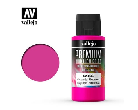 Vallejo Paints Magenta Fluorescent Rc Color 60Ml