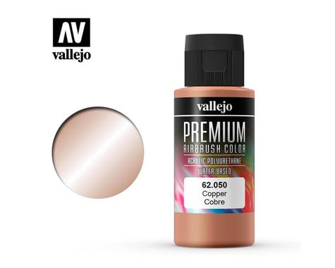 Vallejo Paints Metallic Copper Rc Color 60Ml